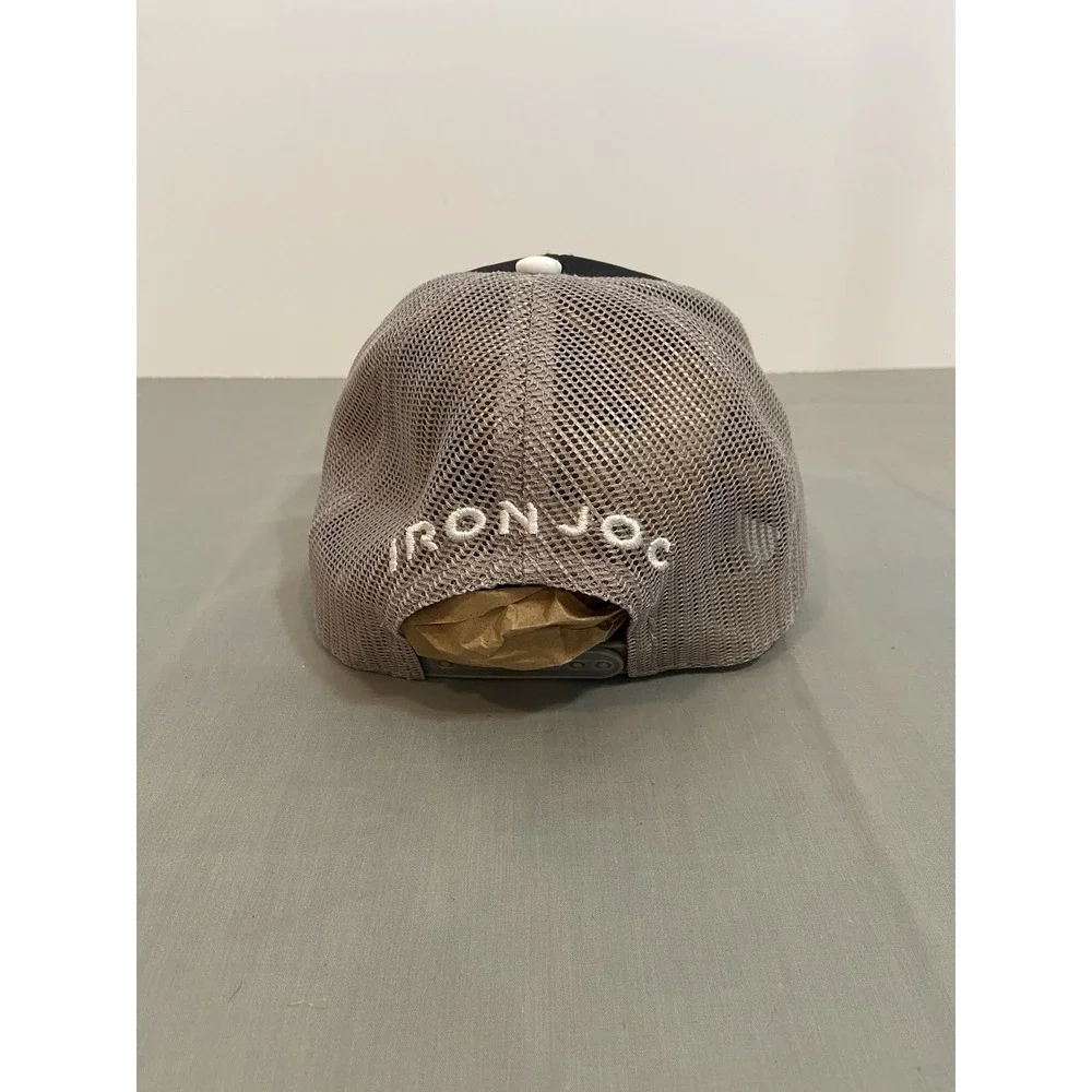 The Game Iron Joc‎ Trucker Hat Mens Snapback Mesh Cap Black White Grey One Size